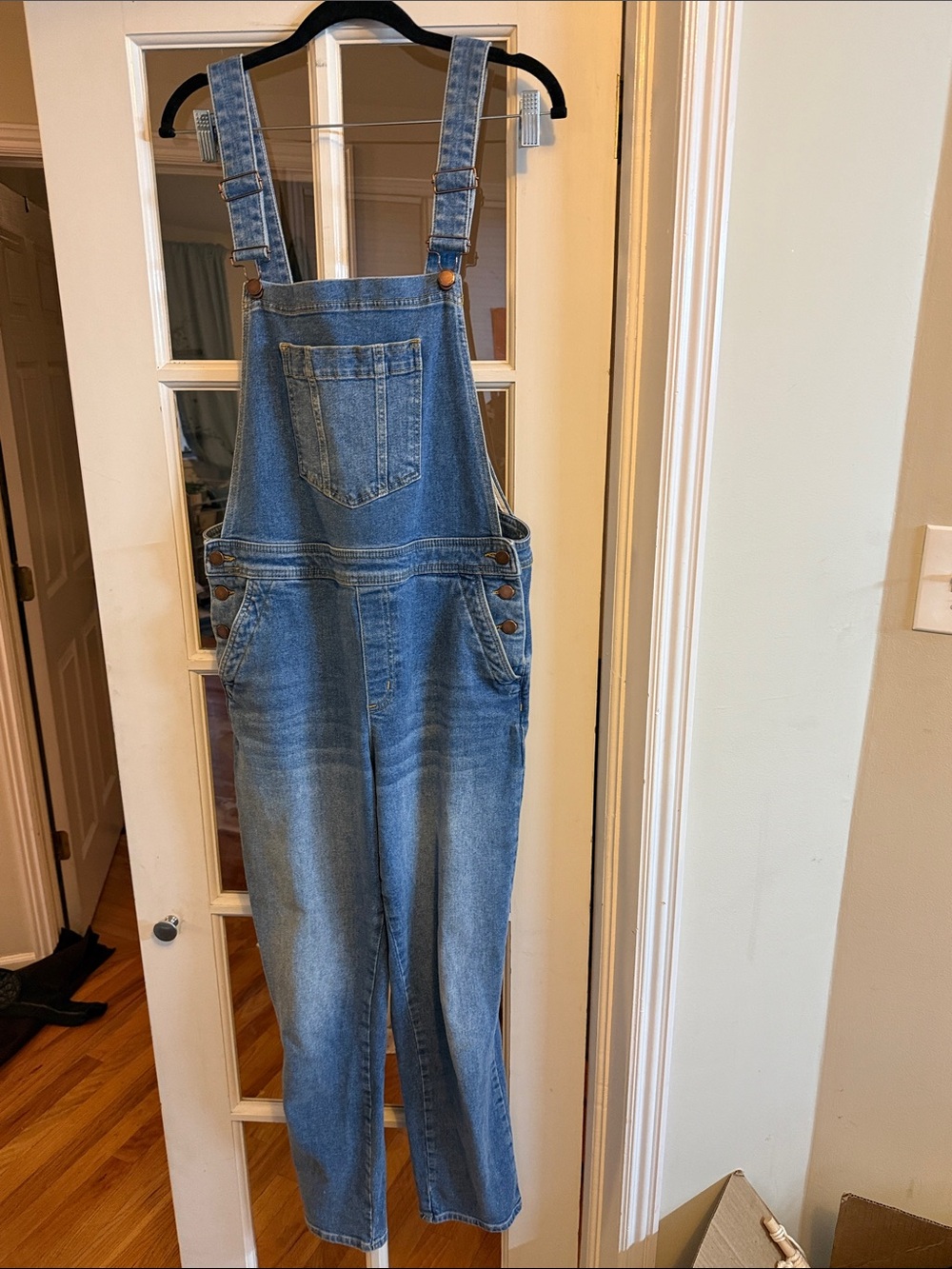 Boden Blue Denim Overalls US 10